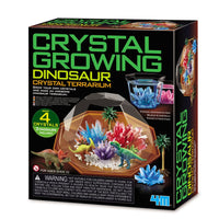 Crystal Growing Dinosaur Terrarium - 4M Great Gizmo 4893156039262