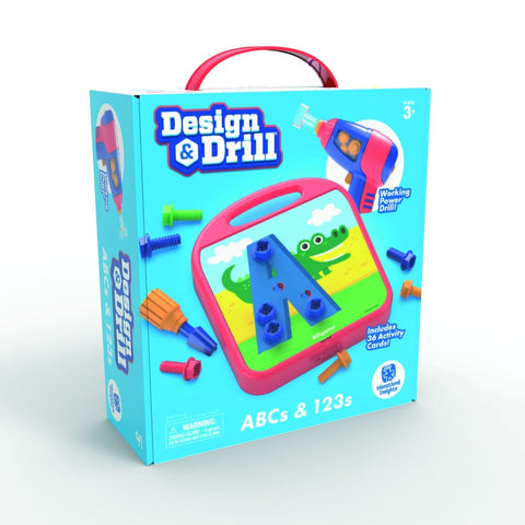 Image of Design & Drill ABCs 123s - Learning Resources 086002041135
