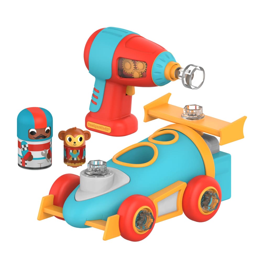 Toy car with drill cheap