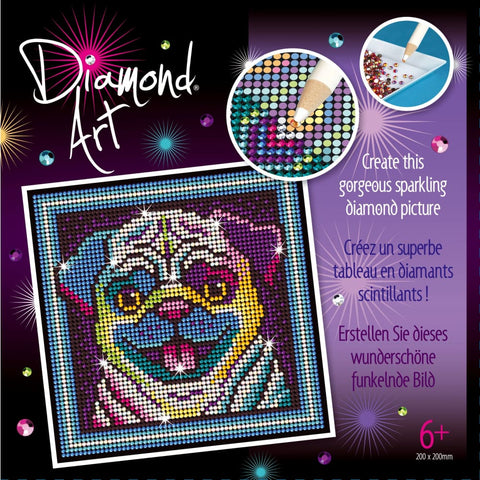 Image of Diamond Art - Pug - Sequin 5013634020264