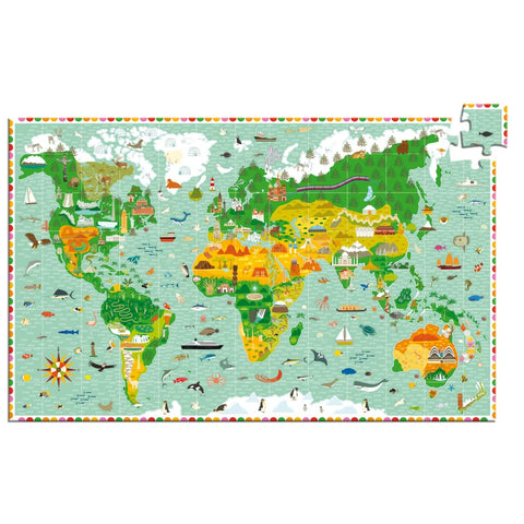 Image of Djeco Around the World Observation puzzle - 3070900074125