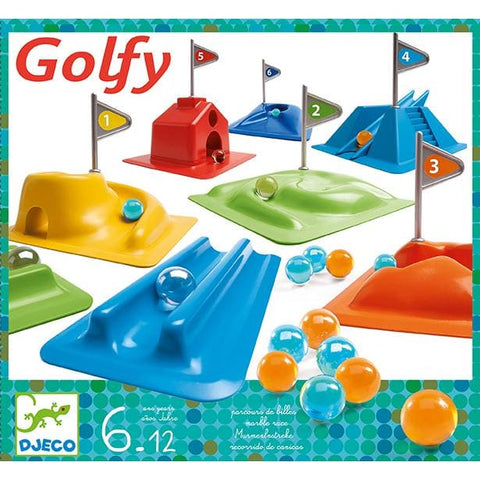 Image of Djeco Golfy Marbles Game - 3070900020016