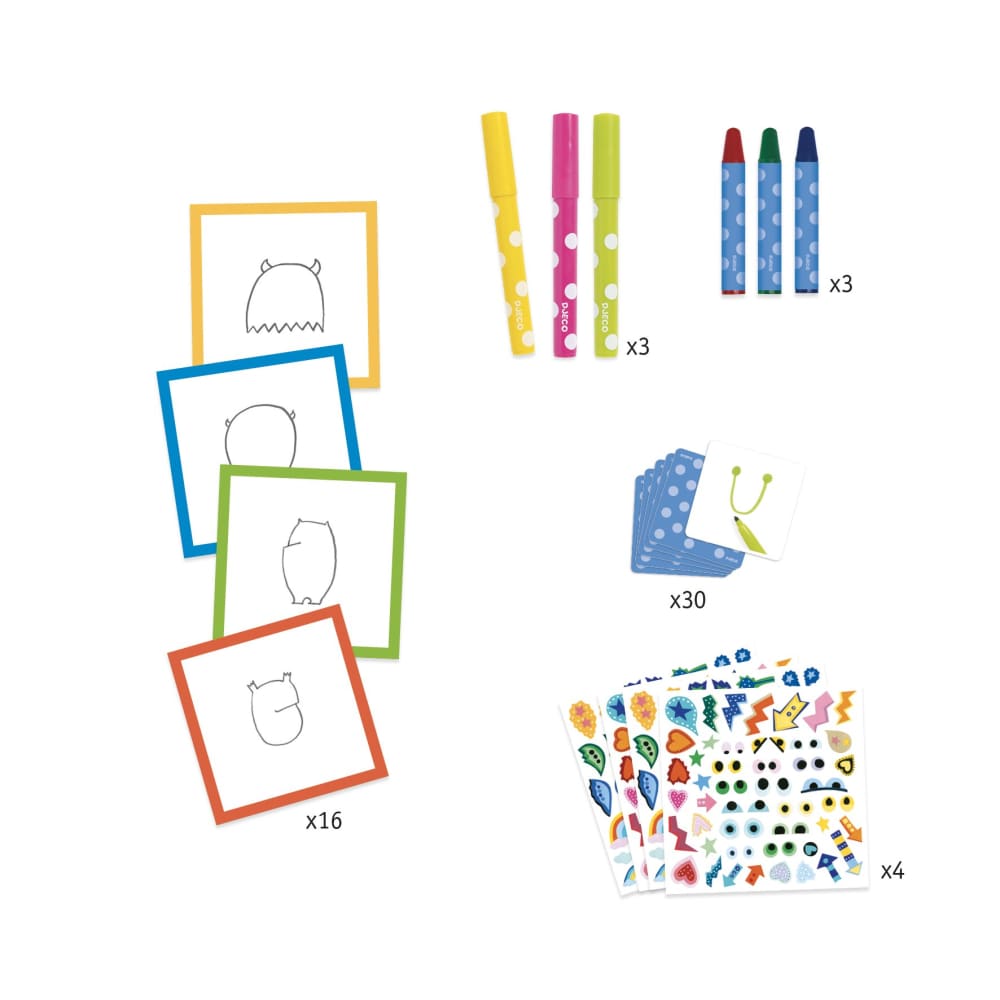 Djeco Little monsters - 3070900092907