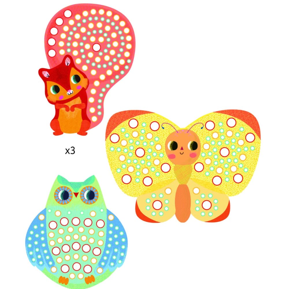 Djeco Milfiori Felt Mosaics - 3070900088979
