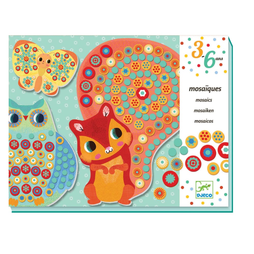 Djeco Milfiori Felt Mosaics - 3070900088979
