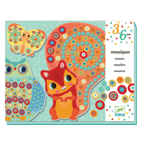 Image of Djeco Milfiori Felt Mosaics - 3070900088979