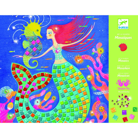 Image of Djeco The mermaids song Mosaic kit - 3070900094239