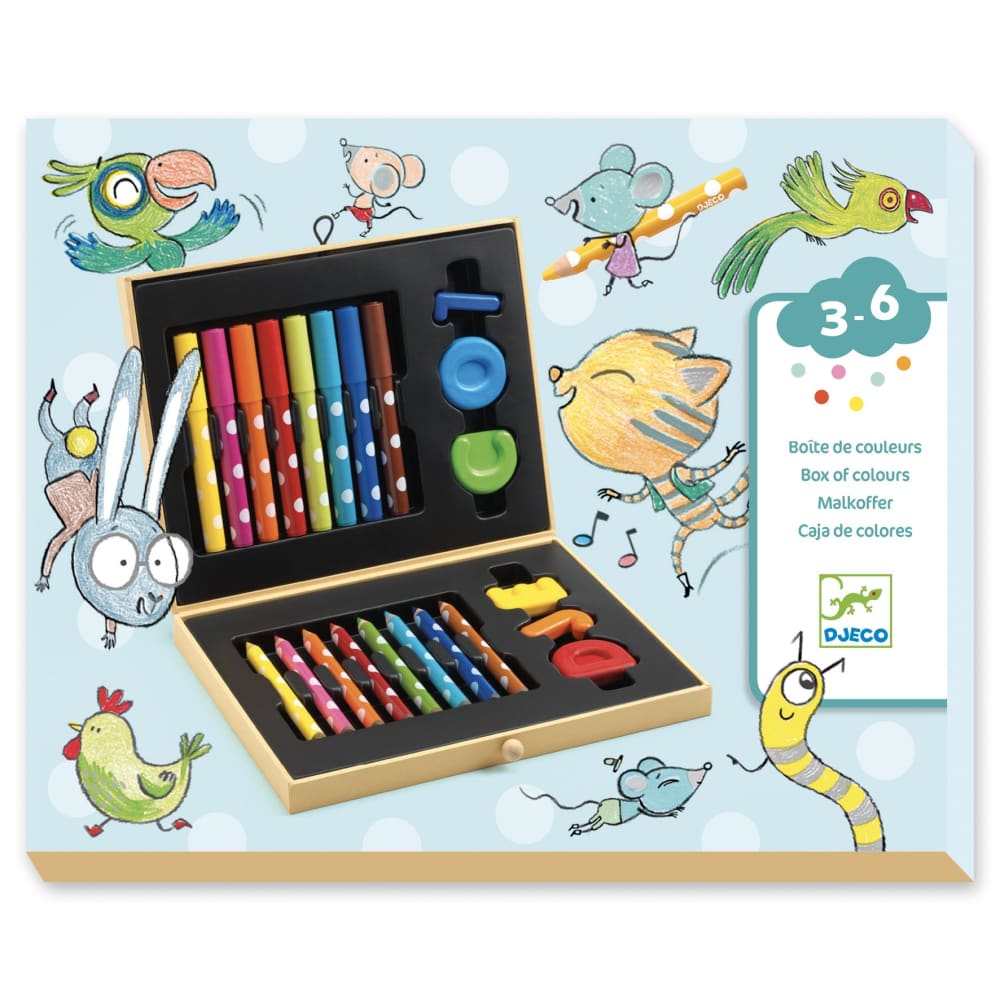 Djeco Toddlers Box of Colours - 3070900090101