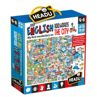 Easy English 100 Words City - HeadU 8059591421000