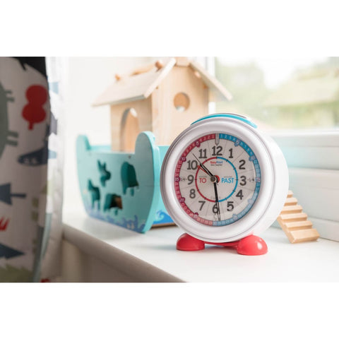 Image of Easyread Time Teaching Past- to Alarm Clock Red & Blue - Teacher 0799439457935