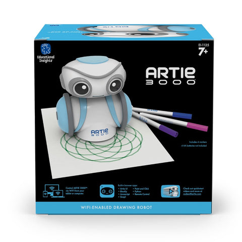 Image of Educational Insights Artie 3000 The Coding Robot - Learning Resources 086002011251