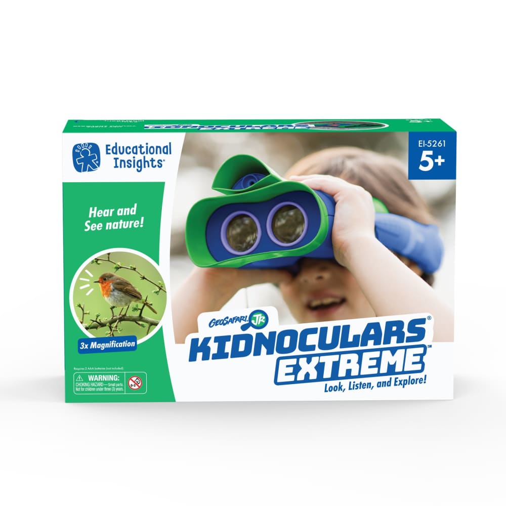 Educational Insights GeoSafari Jr Kidnoculars Extreme - Learning Resources 086002052612