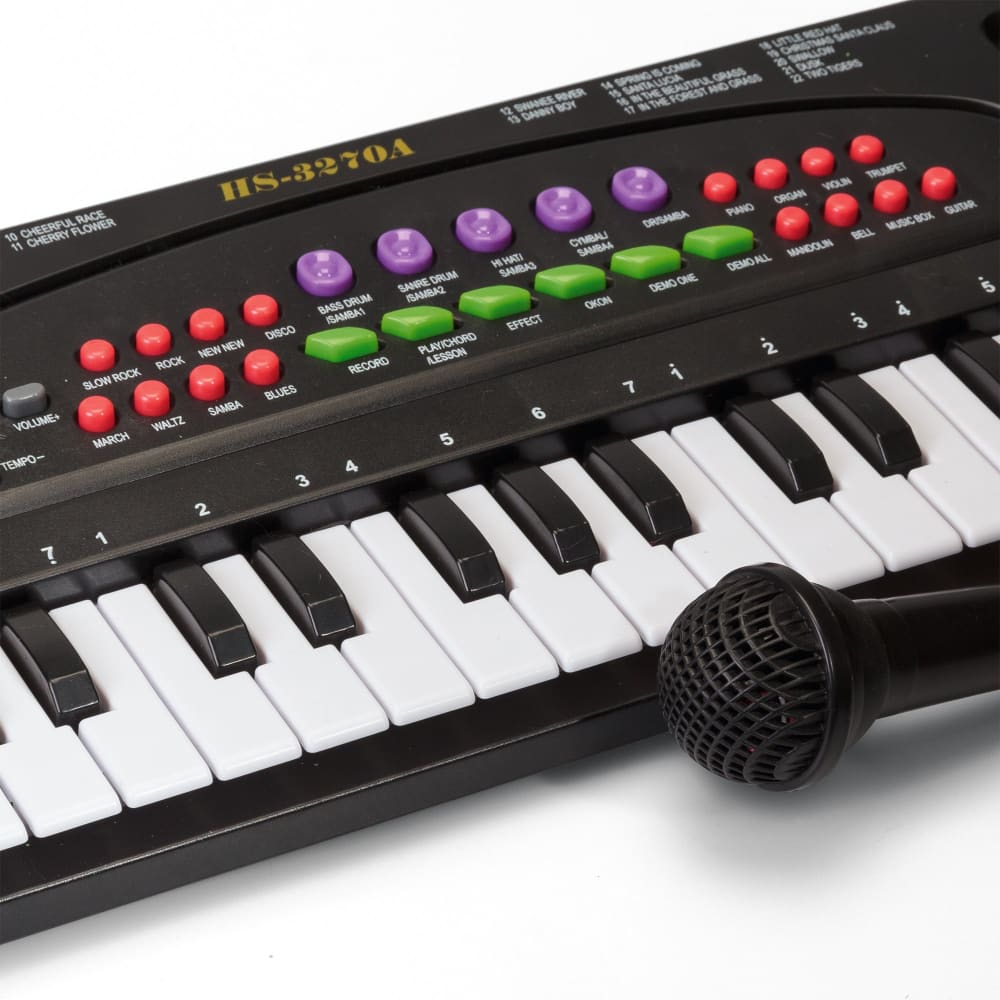 Electronic Keyboard and Karaoke Microphone Set - Tobar