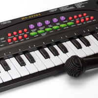 Electronic Keyboard and Karaoke Microphone Set - Tobar
