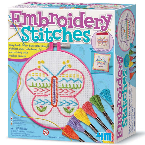 Image of Embroidery Stitches - 4M Great Gizmo 4893156027634