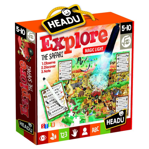 Image of Explore the Safari Puzzle - HeadU 8059591421420