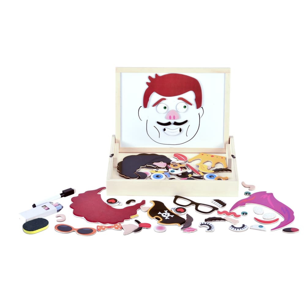Faces Activity wooden box - Fiesta 5034309116075
