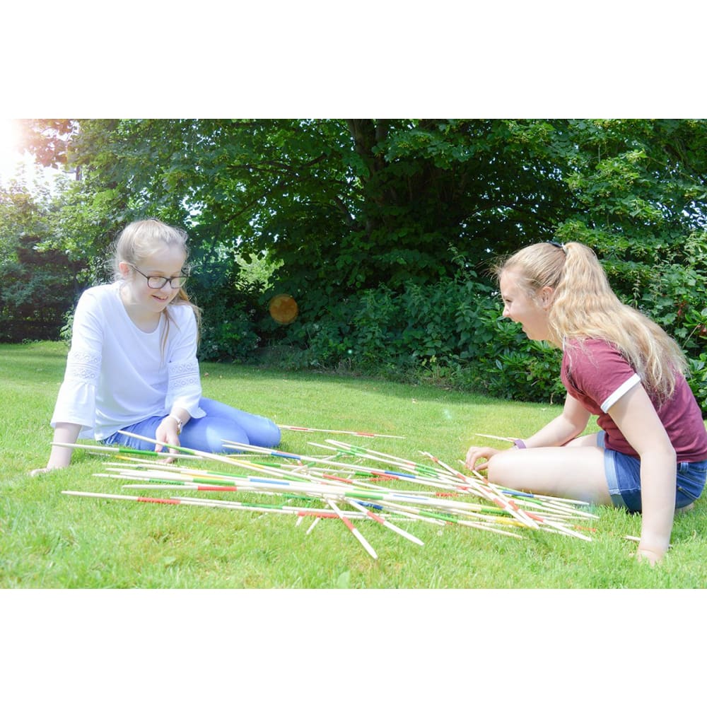 A Simple Way to Make Giant Yard Pick-up Sticks