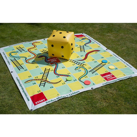 Image of Garden Snakes & Ladders 2m x - Traditional Games