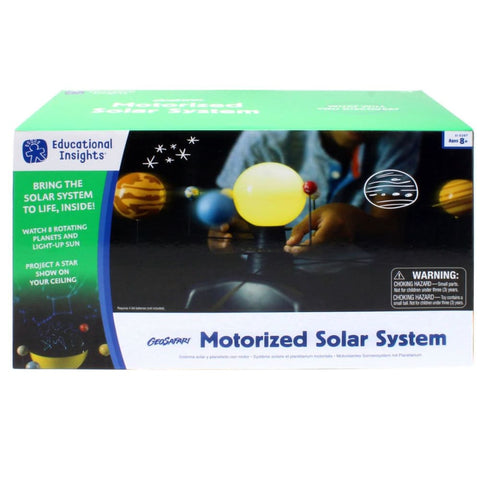 Image of Geosafari Motorized Solar System - Learning Resources 86002052377