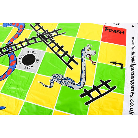 Image of Giant Snakes & Ladders Set 3m x - Traditional Garden Games