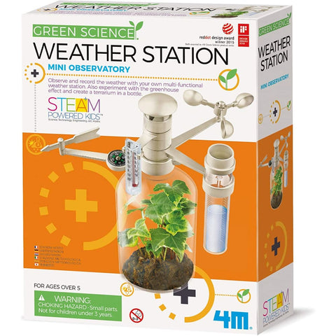 Image of Green Science Weather Station - 4M Great Gizmos 5060008936713