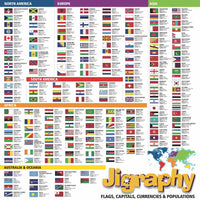 Happy Puzzle Jigraphy Flags Map - Company