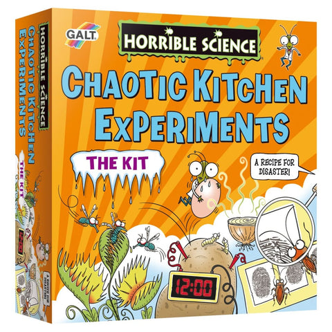 Image of Horrible Science Chaotic Kitchen Experiments - Galt Toys 5011979586360