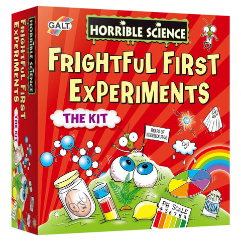 Image of Horrible Science Frightful First Experiments - Galt Toys 5011979579317