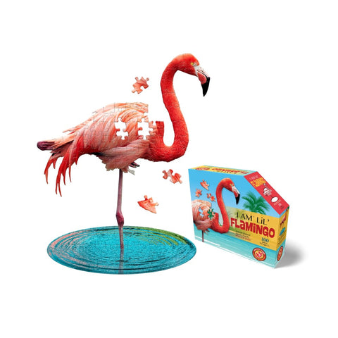 Image of I Am Lil Flamingo 100 Piece Puzzle - am Puzzles 40232479762