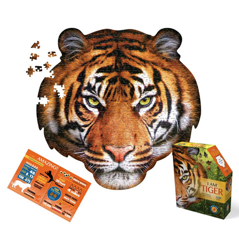 Image of I Am Tiger 550 Piece Puzzle - am Puzzles 40232343216