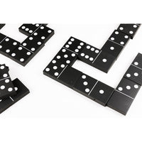 Jumbo Black and White Garden Dominoes - Traditional Games