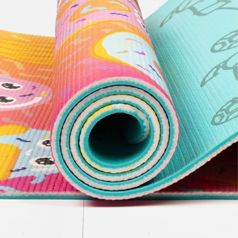 Kid's Printed Yoga Mat - Sweet Tooth – BrightMinds UK