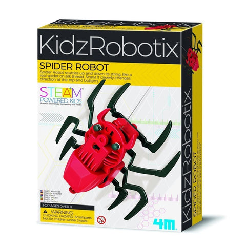 Image of Kidz Robotix Spider Robot - 4M Great Gizmos 4893156033925