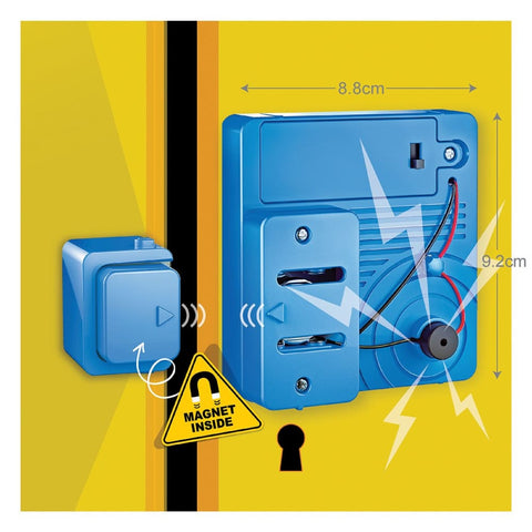 Image of KidzLabs Magnetic Intruder Alarm - 4M Great Gizmo 4893156034403
