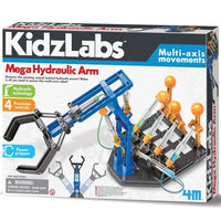 KidzLabs Mega Hydraulic Arm - 4M Great Gizmo 4893156034274