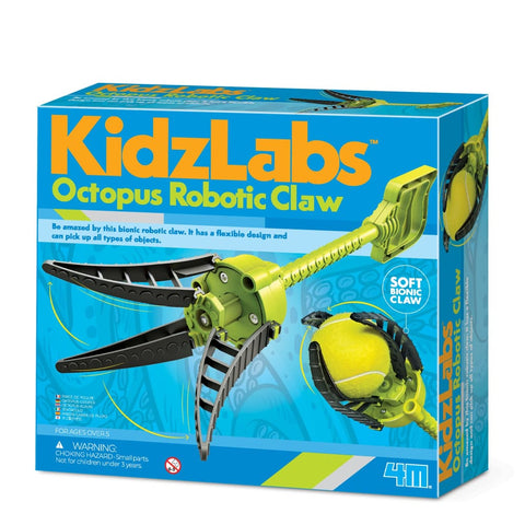 Image of KidzLabs Octopus Robotic Claw - 4M Great Gizmos 4893156034342