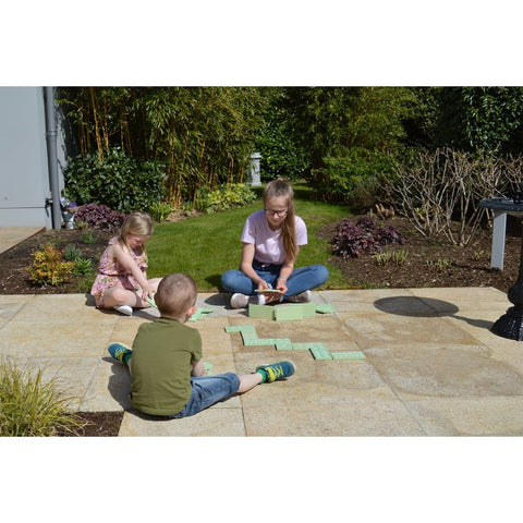 Image of Large Wooden Dominoes - Traditional Garden Games