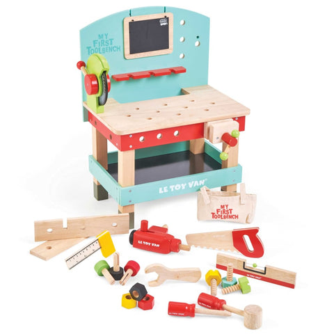 Image of Le Toy Van Wooden My First Tool Bench - 5060023414487