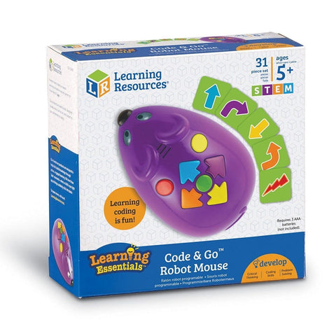 Image of Learning Resources Code and GO Robot Mouse - 765023028416