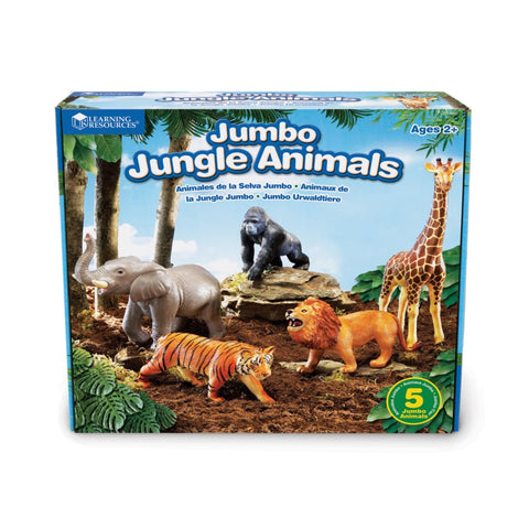Image of Learning Resources Jumbo Jungle Animals - 765023806939