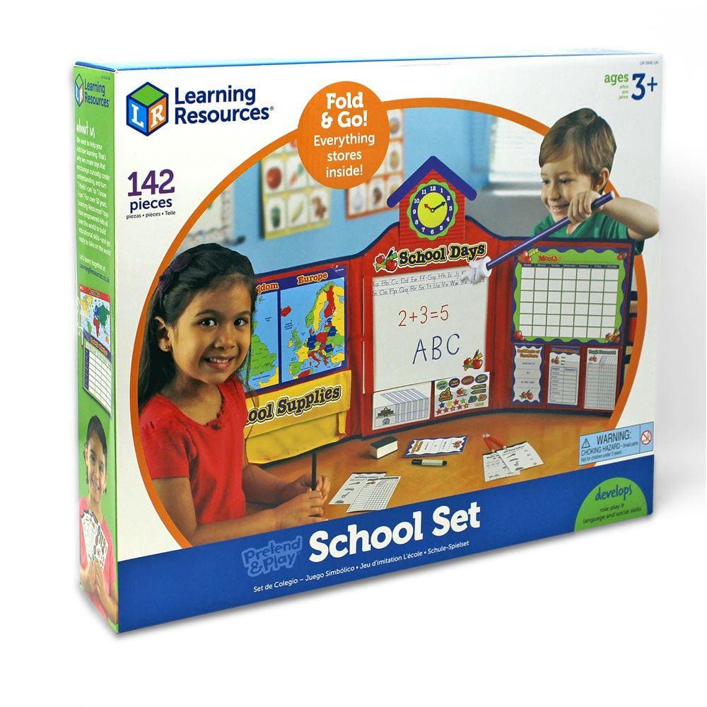 Learning Resources Pretend and Play School Set | Learning Resources ...