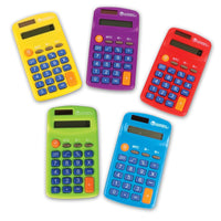 Learning Resources Rainbow Calculators (Set of 10) - 765023000146