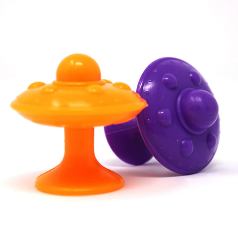 Image of Learning Resources Super Suction Space Saucers (set of 30) - 5055506407506