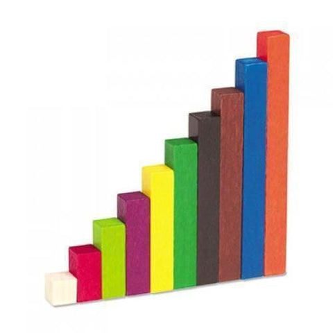 Image of Learning Resources Wooden Cuisenaire Rods - 765023075014