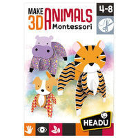 Make 3D Animals Montessori - HeadU 8059591424704