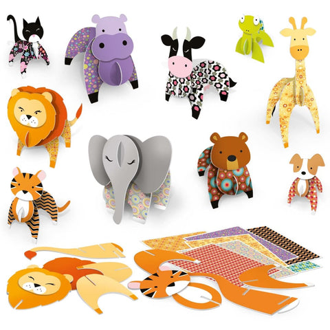 Image of Make 3D Animals Montessori - HeadU 8059591424704