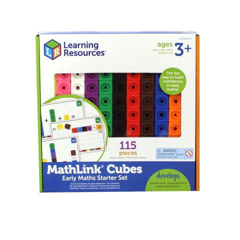 Image of MathLink Cubes Activity Set - Learning Resources 5055506404987