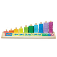 Melissa and Doug Counting Shape Stacker - 772192750