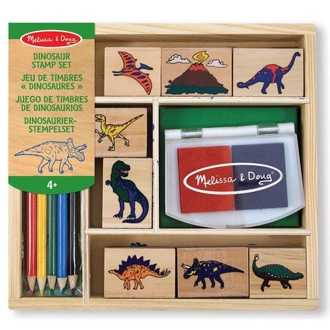 Image of Melissa and Doug Dinosaur Stamp Set - 772116336